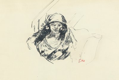 Study of Miss Fairfax by Walter Richard Sickert